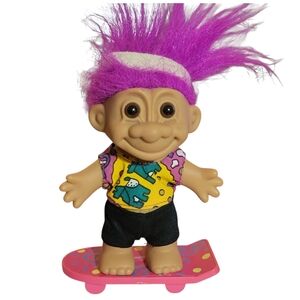 RUSS 4" TROLL DOLL SKATEBOARDER COMPLETE OUTFIT WITH BOARD